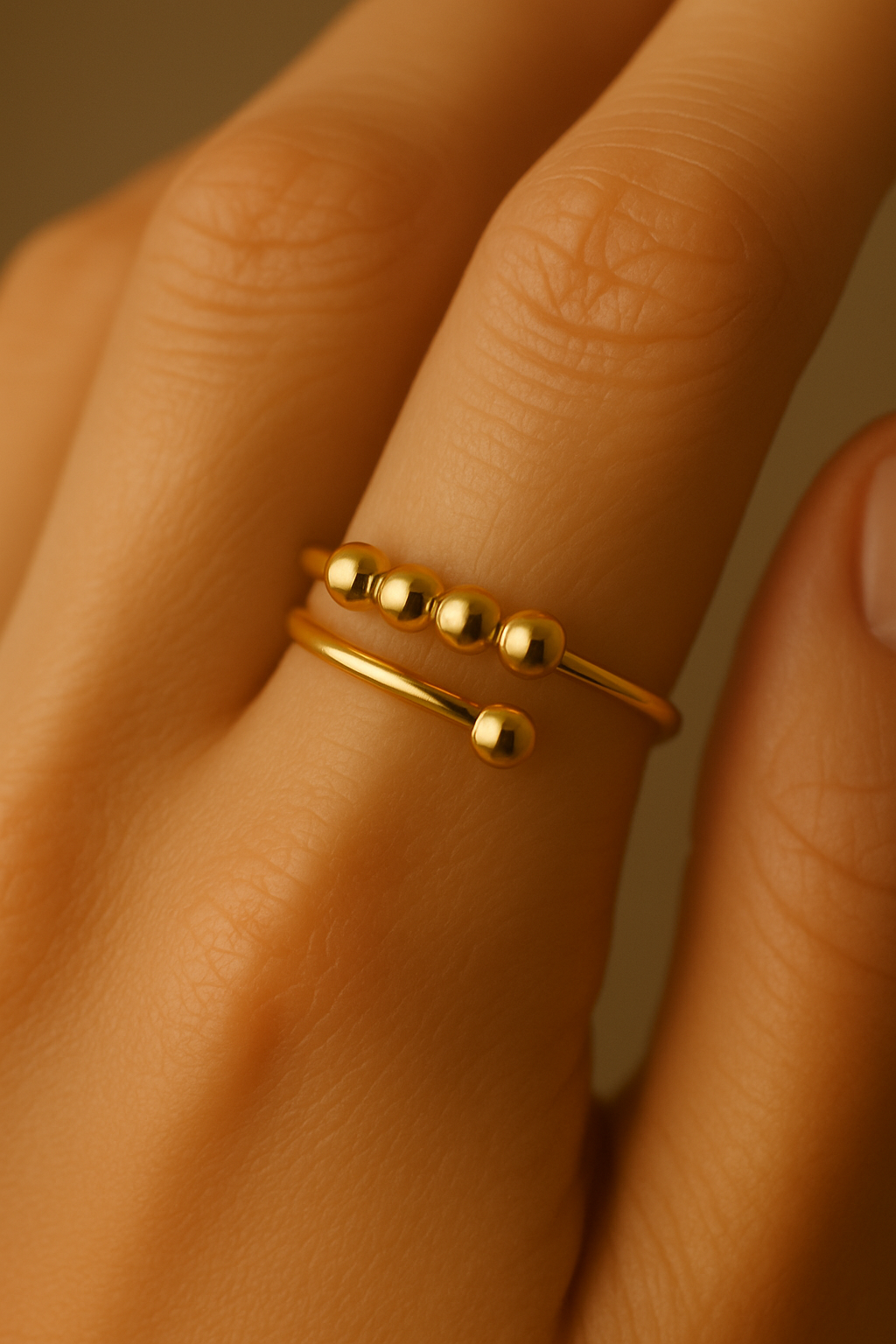 Fidget Beads Ring