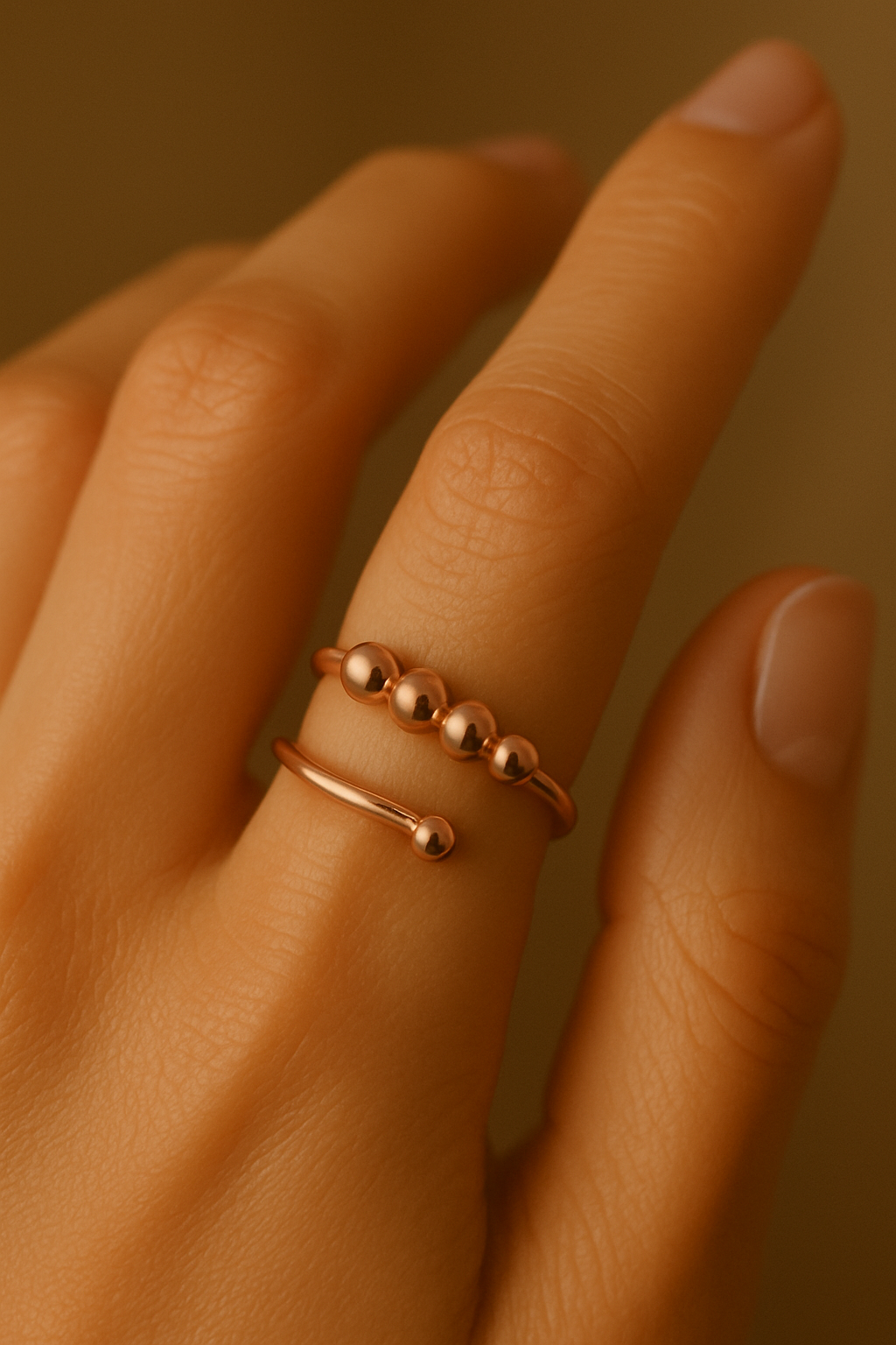 Fidget Beads Ring