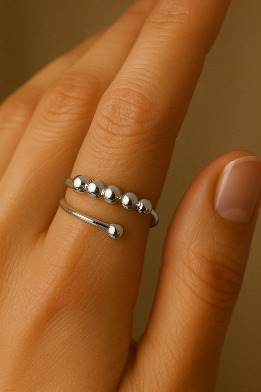 Fidget Beads Ring