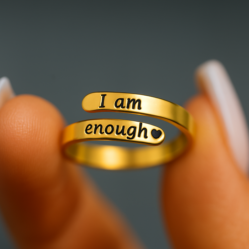I Am Enough Ring