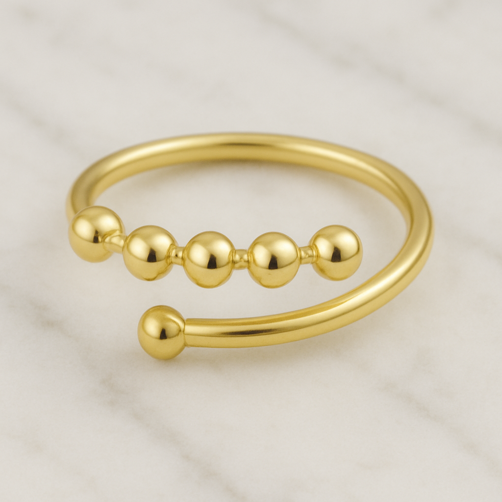 Fidget Beads Ring