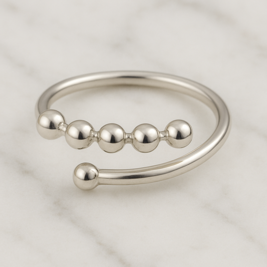 Fidget Beads Ring
